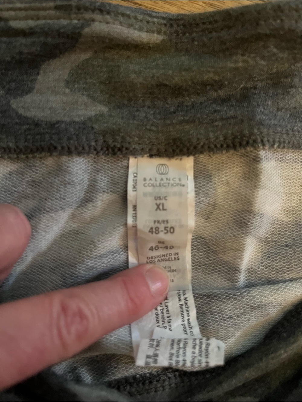 Balance Collection Gray Camo Mini Skirt - Picture 4 of 6